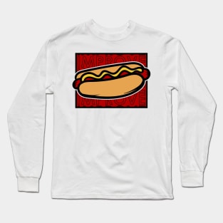 Hotdog Logo's Long Sleeve T-Shirt